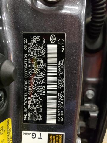 2022 TOYOTA PRIUS NIGH JTDKAMFU0N3175426