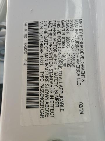 2024 HONDA CIVIC SPOR - 19XFL1H84RE018331