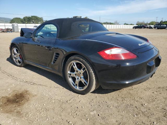 PORSCHE BOXSTER S 2005 black  gas WP0CB29855S730235 photo #3