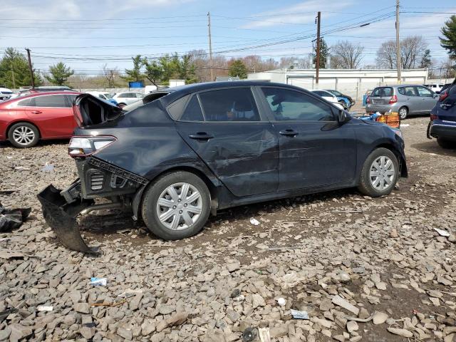 KIA RIO LX 2022 black  gas 3KPA24AD7NE476168 photo #4