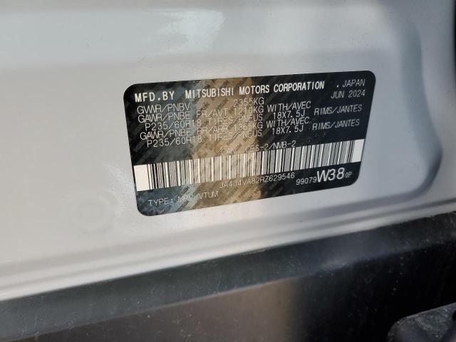 2024 MITSUBISHI OUTLANDER JA4J4VA82RZ629546