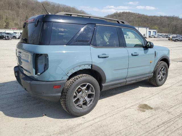 Vin: 3fmcr9d92mra00695, lot: 53674135, ford bronco badlands 20213