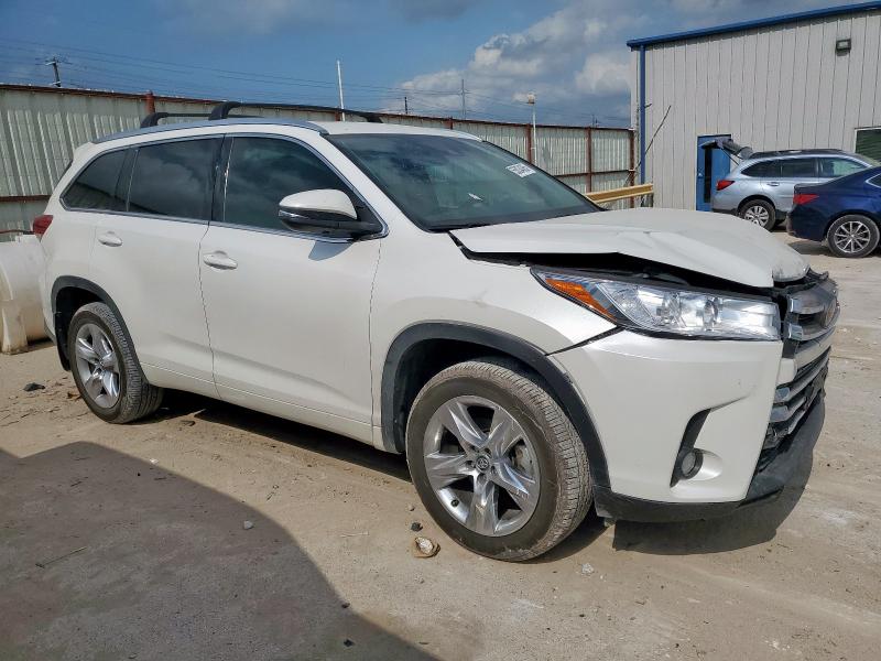 Vin: 5tdyzrfh0js249343, lot: 55034365, toyota highlander limited 20184