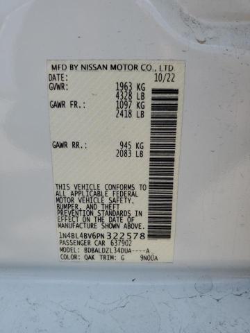 2023 NISSAN ALTIMA S - 1N4BL4BV6PN322578