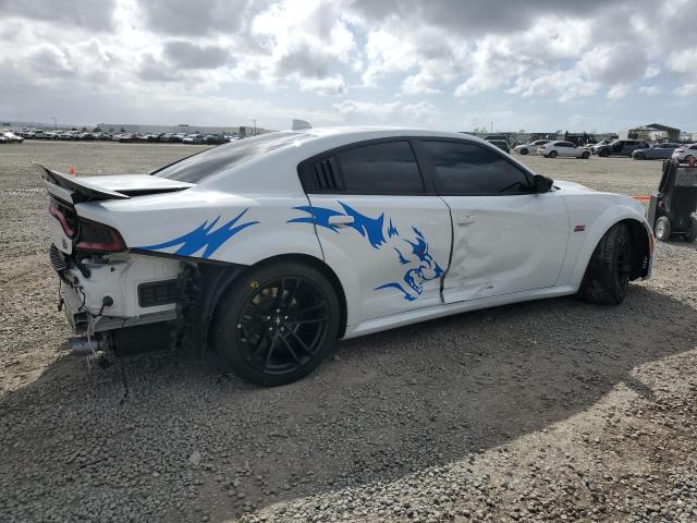DODGE CHARGER SC 2023 white  gas 2C3CDXGJ0PH556845 photo #4