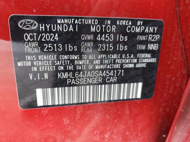 2025 HYUNDAI SONATA SEL - KMHL64JA0SA454171