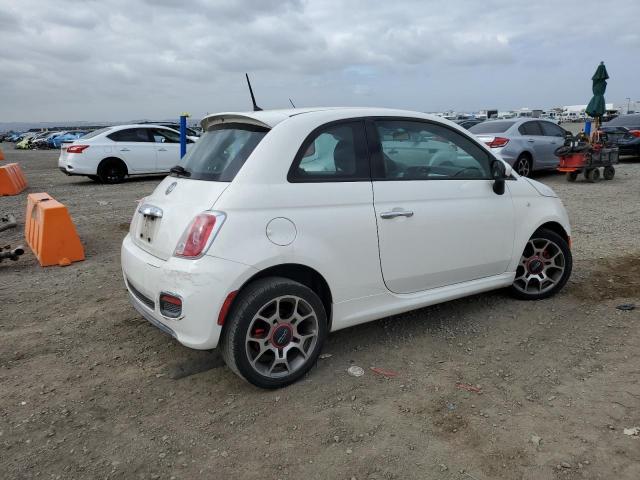 FIAT 500 SPORT 2015 white  gas 3C3CFFBR4FT636690 photo #4