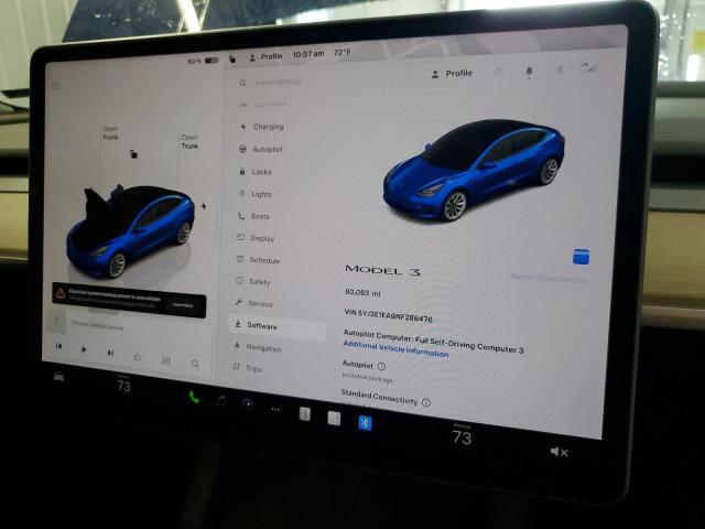 2022 TESLA MODEL 3 - 5YJ3E1EA9NF286476