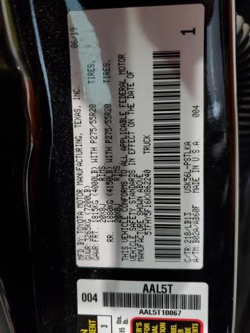 2019 TOYOTA TUNDRA CRE - 5TFHY5F16KX862240