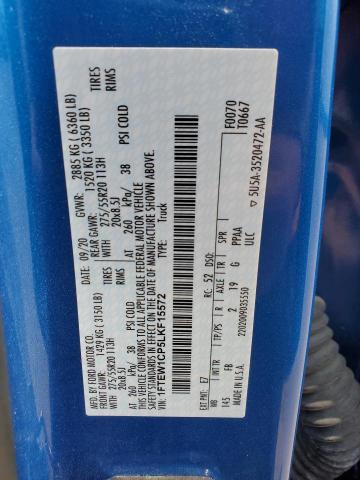 2020 FORD F150 SUPER - 1FTEW1CP5LKF15572