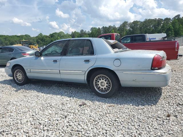MERCURY GRAND MARQ 2002 blue sedan 4d gas 2MEFM74W12X605508 photo #3