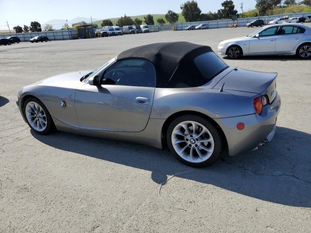 BMW Z4 2.5 2004 gray  gas 4USBT33554LS48963 photo #3