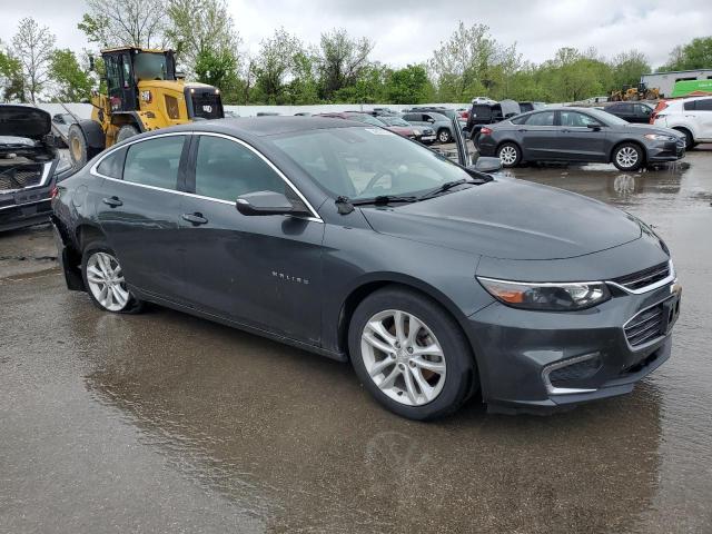 Vin: 1g1ze5stxhf166637, lot: 54858045, chevrolet malibu lt 20174