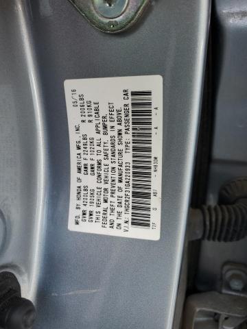 2016 HONDA ACCORD LX - 1HGCR2F31GA220933