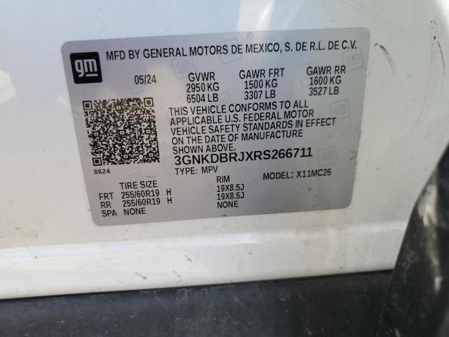 2024 CHEVROLET BLAZER 2LT - 3GNKDBRJXRS266711