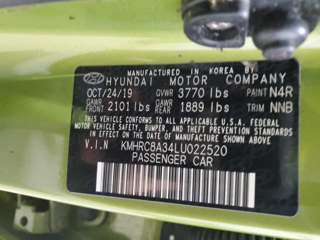 2020 HYUNDAI VENUE SEL - KMHRC8A34LU022520
