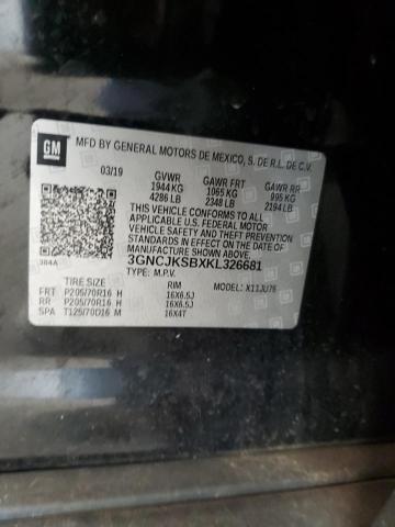 2019 CHEVROLET TRAX LS - 3GNCJKSBXKL326681