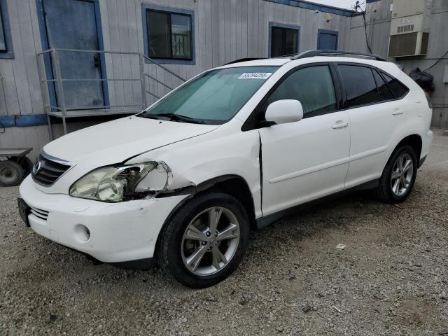 LEXUS RX 400 2006 white  hybrid engine JTJGW31U162000700 photo #1