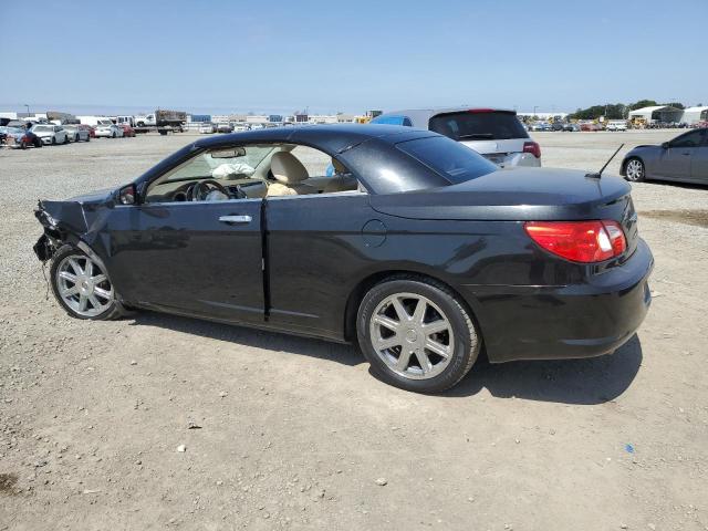 CHRYSLER SEBRING LI 2008 black converti gas 1C3LC65M28N254623 photo #3