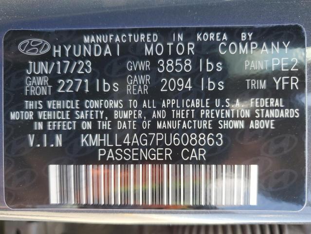 2023 HYUNDAI ELANTRA SE - KMHLL4AG7PU608863