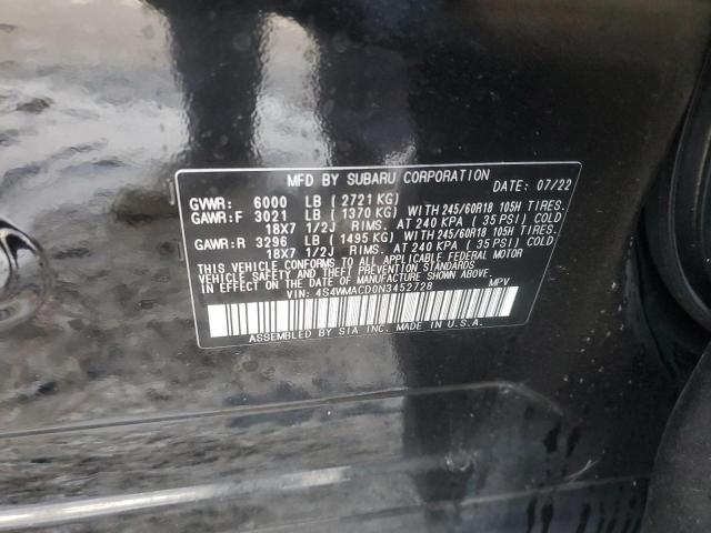 2022 SUBARU ASCENT PRE 4S4WMACD0N3452728
