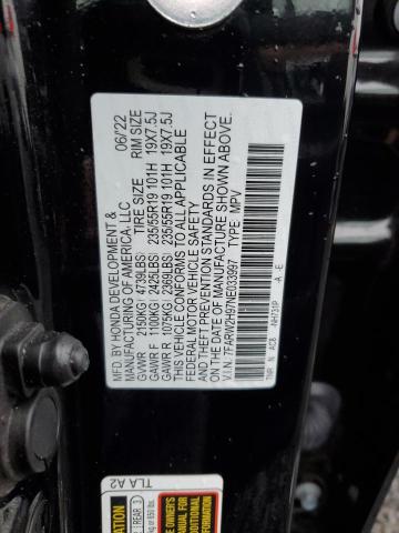 2022 HONDA CR-V TOURI 7FARW2H97NE033997
