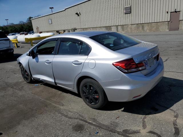Vin: 19xfb2f53fe214919, lot: 53807075, honda civic lx 20152