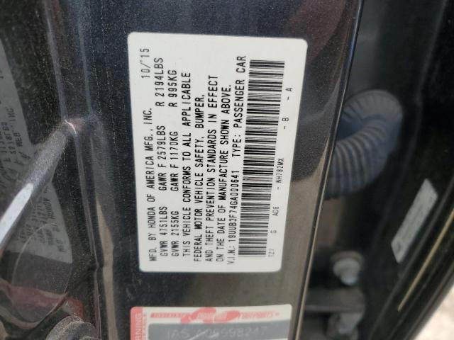 2016 ACURA TLX ADVANC 19UUB3F74GA000641