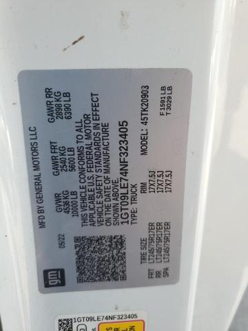2022 GMC SIERRA K25 - 1GT09LE74NF323405