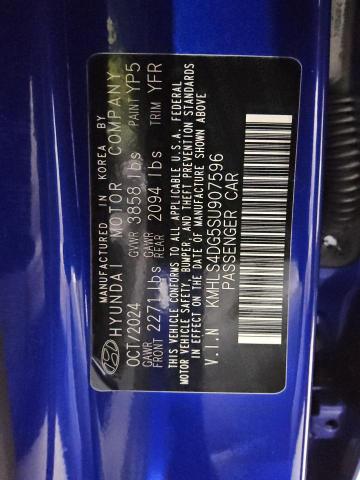 2025 HYUNDAI ELANTRA SE - KMHLS4DG5SU907596