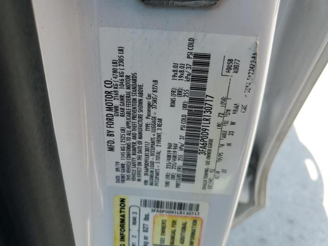 2020 FORD FUSION TIT 3FA6P0D91LR130717