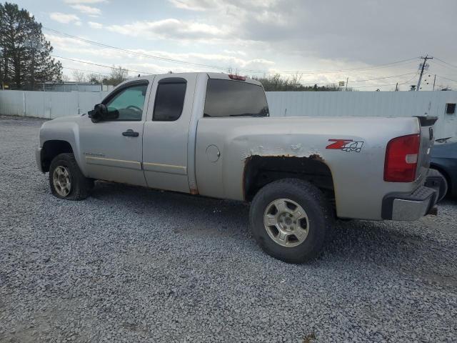 CHEVROLET SILVERADO 2008 silver 4dr ext gas 2GCEK19J581141597 photo #3