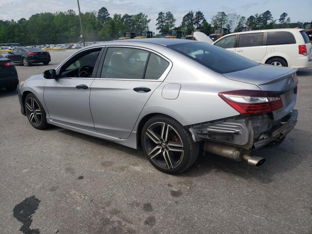 Vin: 1hgcr2f58ga104338, lot: 54015855, honda accord sport 20162