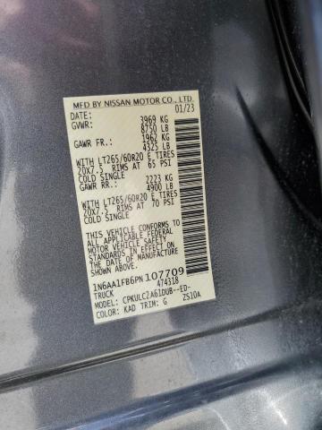 2023 NISSAN TITAN XD S 1N6AA1FB6PN107709
