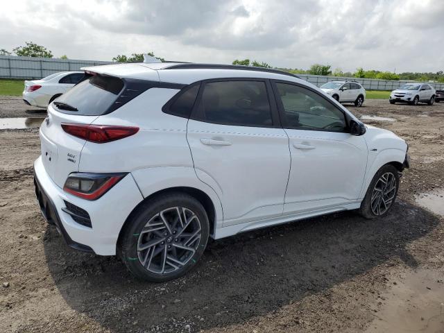 Vin: km8k3ca34pu980471, lot: 54071505, hyundai kona n line 20233
