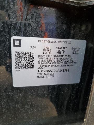 2020 CHEVROLET MALIBU LT - 1G1ZD5ST3LF146791