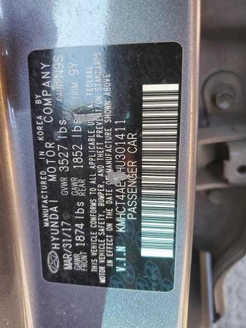 2017 HYUNDAI ACCENT SE - KMHCT4AE4HU301411