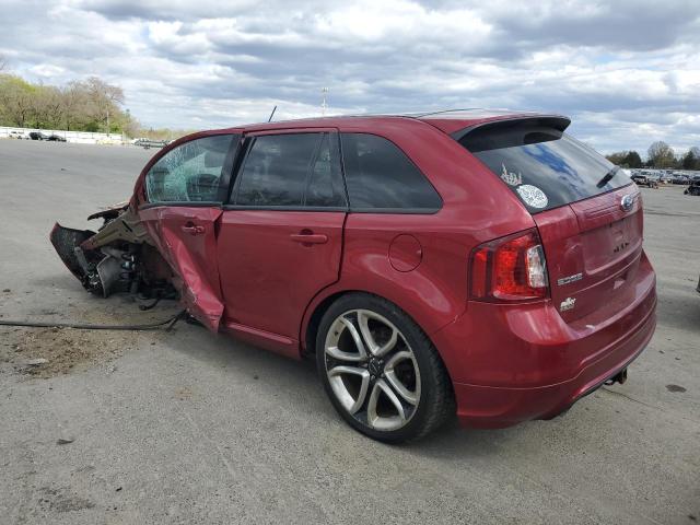 Vin: 2fmdk4ak3dbb89309, lot: 53615745, ford edge sport 20132