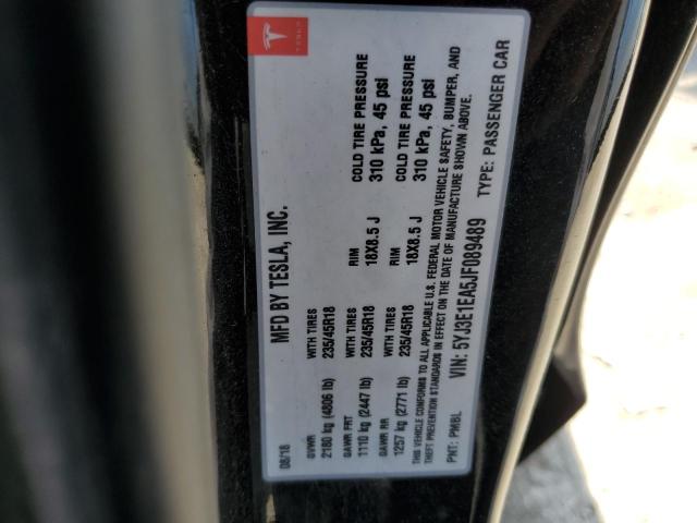 2018 TESLA MODEL 3 - 5YJ3E1EA5JF089489