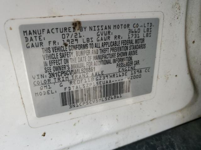 2021 NISSAN KICKS SV - 3N1CP5CV5ML526861