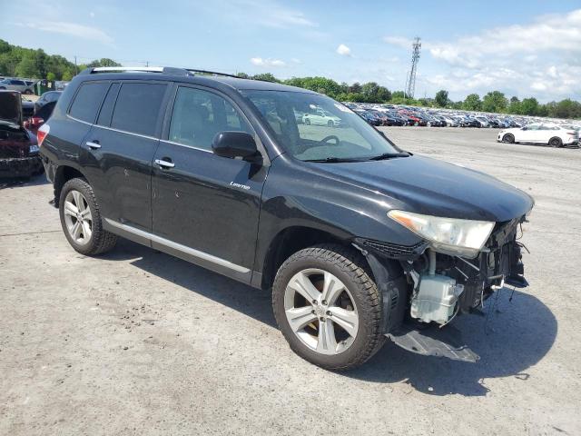 Vin: 5tddk3ehxds204657, lot: 51249025, toyota highlander limited 20134