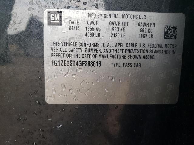2016 CHEVROLET MALIBU LT - 1G1ZE5ST4GF288618