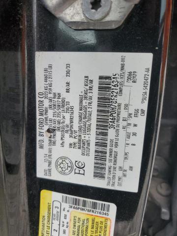2015 FORD FUSION SE - 3FA6P0H78FR216345