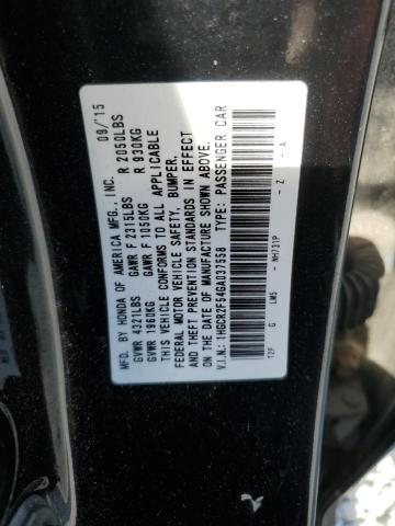 2016 HONDA ACCORD SPO 1HGCR2F54GA037558
