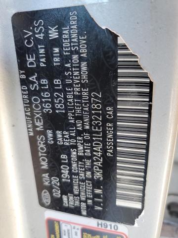 2020 KIA RIO LX - 3KPA24AD1LE321872