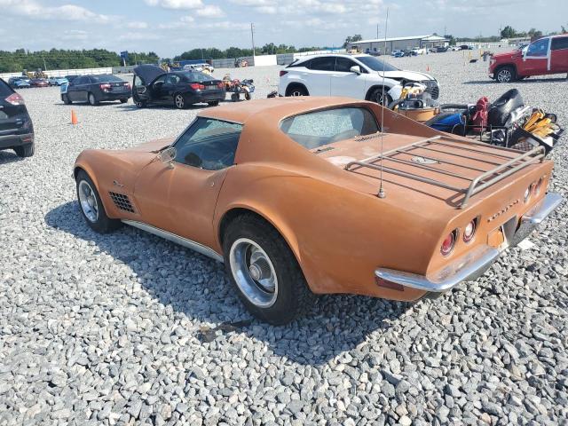 CHEVROLET CORVETTE 1971 orange   194371S115781 photo #3
