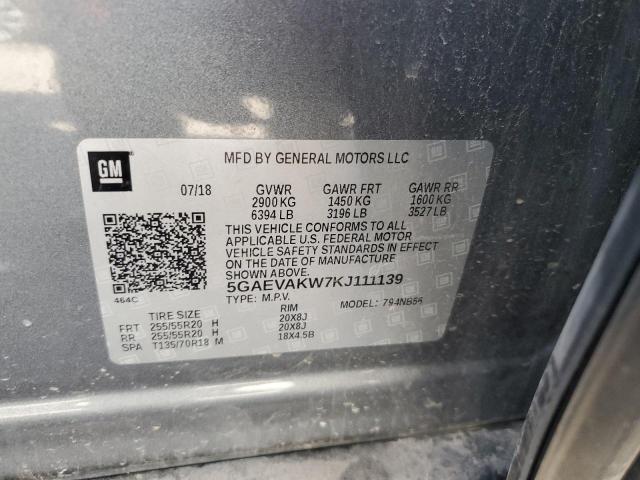 2019 BUICK ENCLAVE ES 5GAEVAKW7KJ111139