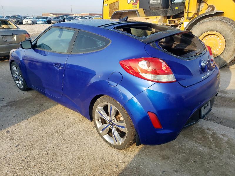 Vin: kmhtc6ad9du112847, lot: 54225235, hyundai veloster 20132