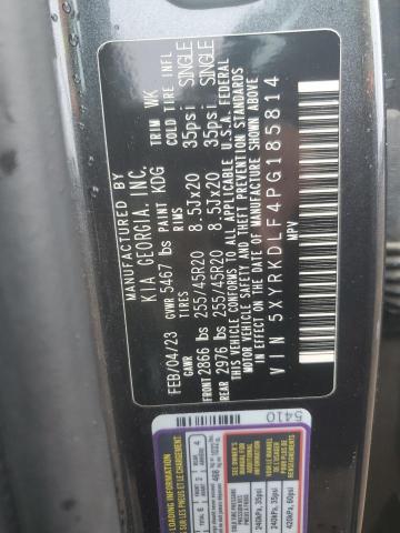 2023 KIA SORENTO SX - 5XYRKDLF4PG185814