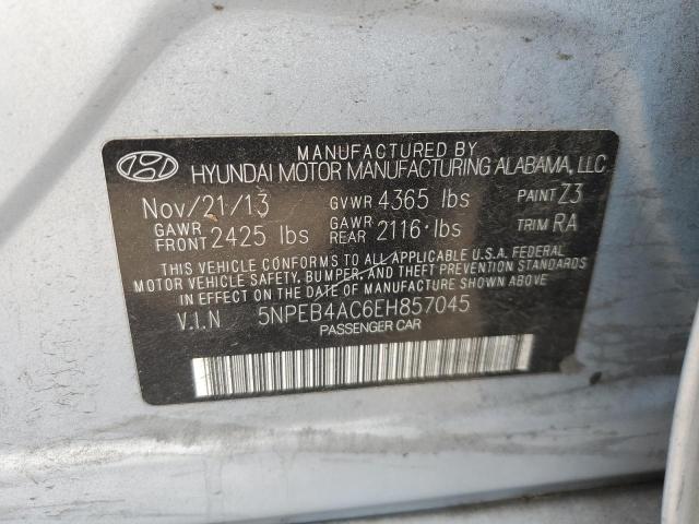 2014 HYUNDAI SONATA GLS - 5NPEB4AC6EH857045